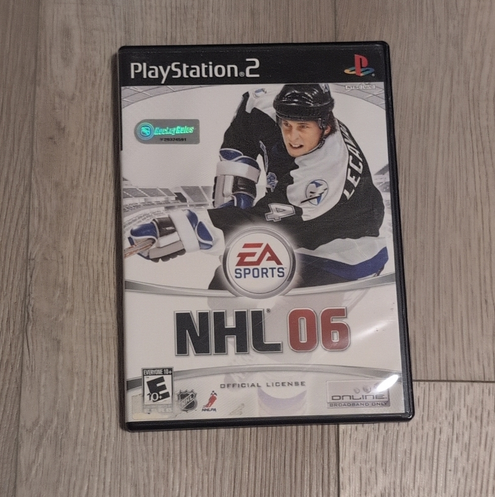 NHL 06 for PlayStation 2, Used, Box & Disc, Untested